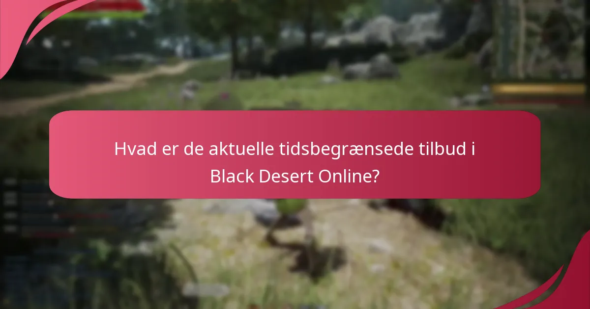 Hvilke kampagnebegivenheder er tilgængelige i Black Desert Online?