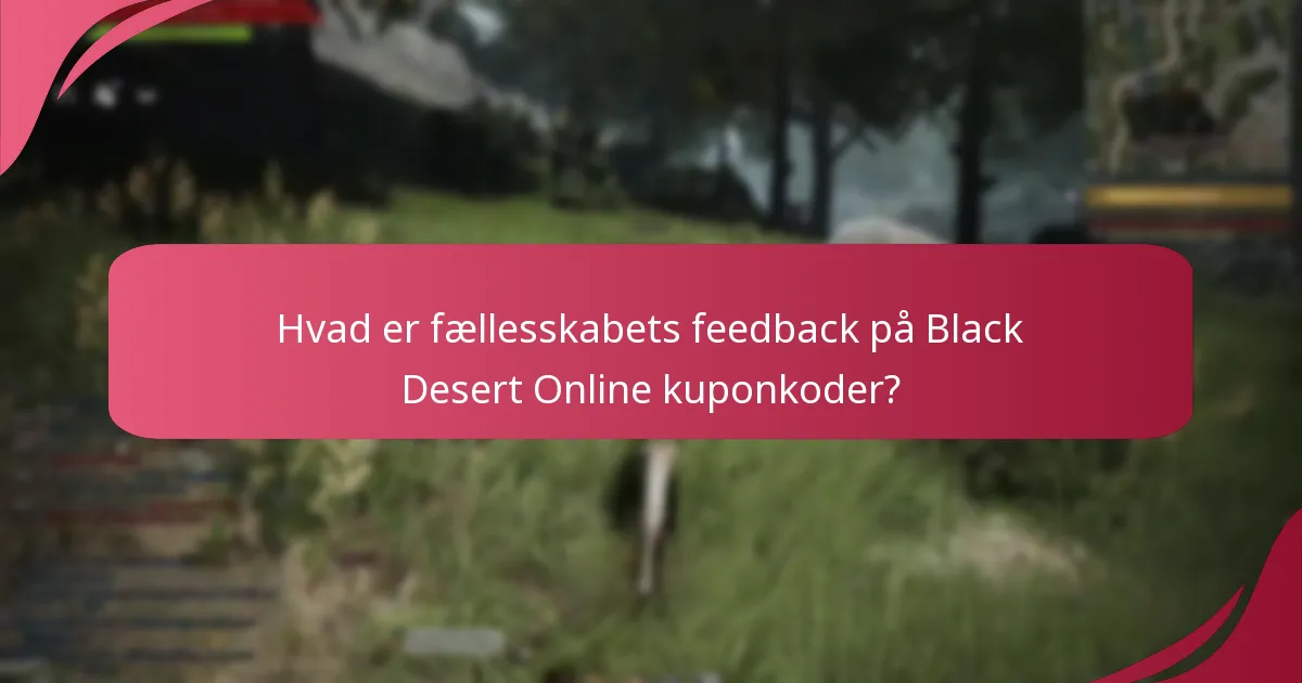 Hvad er brugeroplevelserne med Black Desert Online?