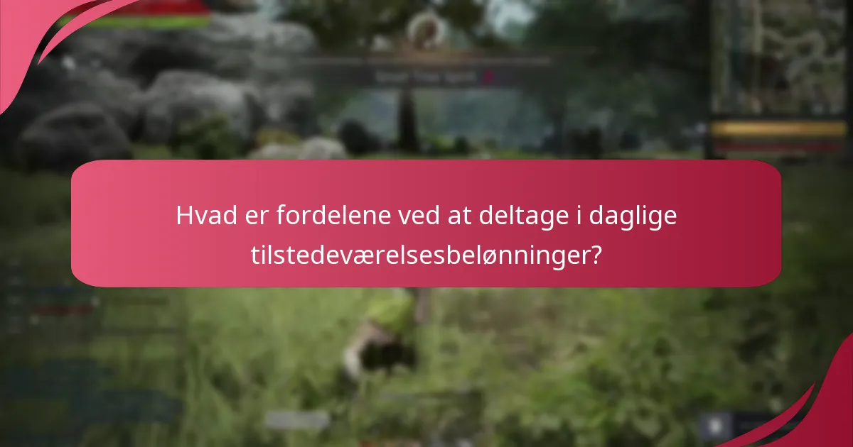 Hvordan kan jeg få adgang til daglige tilstedeværelsesbelønninger på mobil?
