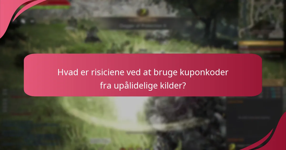 Hvordan kan jeg verificere ægtheden af kuponkoder til Black Desert Online?