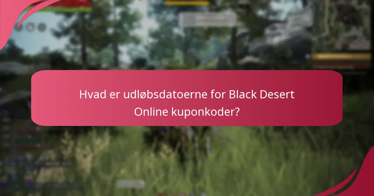 Hvilke genstandstyper kan Black Desert Online kuponkoder anvendes på?