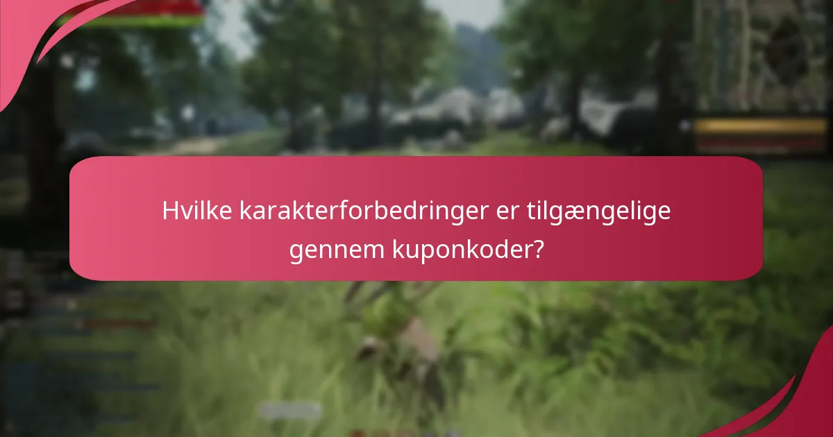 Hvilke genstandsbelønninger kan kræves med kuponkoder?