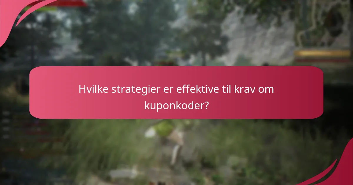 Hvad er fejlfindingstrinene for problemer med indløsning af kuponkoder?
