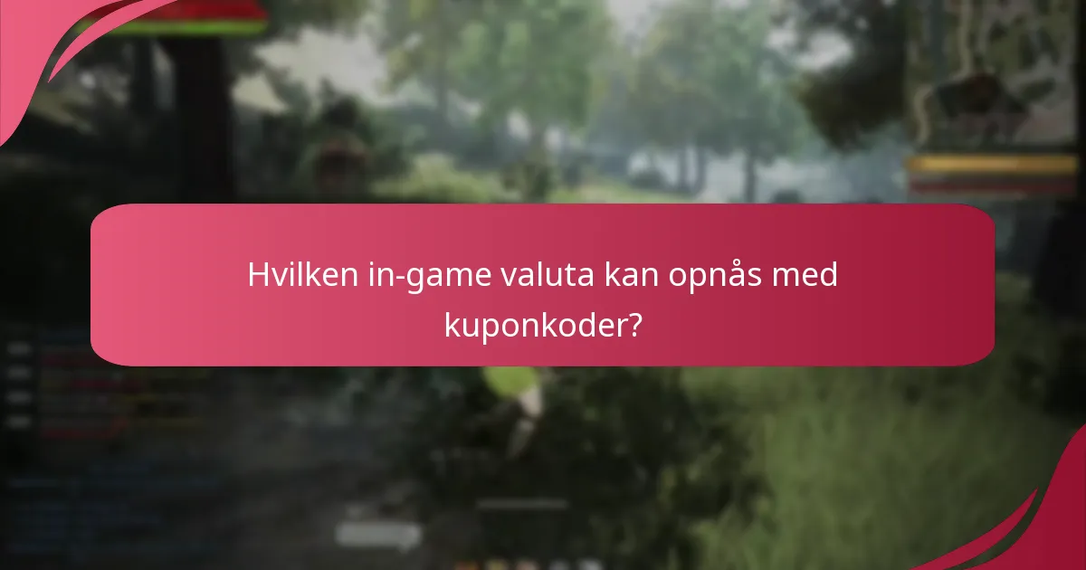 Hvilke karakterforbedringer er tilgængelige gennem kuponkoder?